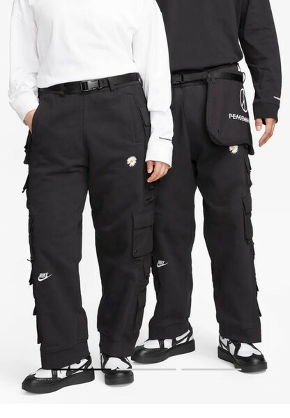 PEACEMINUSONE PMO NIKE Wide Pants ピースマイナスワン ピーエムオー ナイキ ワイド パンツ