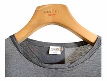 ARMANI COLLEZIONI Tシャツ 半袖カットソー XXL アルマーニ コレッツオーニ シルバー イタリア製_画像3