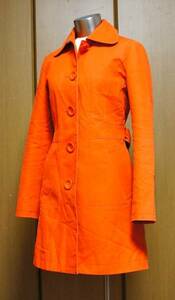  Lois Crayon beautiful orange rubber discount coat M