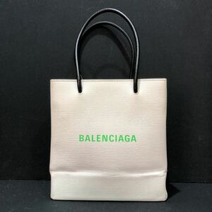 [BALENCIAGA] Balenciaga покупка большая сумка XXS 2way 597858 большая сумка ручная сумочка белый зеленый кожа ts202405