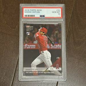 【PSA10】大谷翔平 2018 TOPPS NOW 23 メジャー 第1号HR RC ルーキーカード Shohei Ohtani MLB 初ホームラン