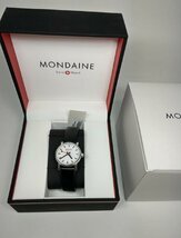 MONDAINE　モンディーン 腕時計 電池式クォーツ　swiss watch　稼働品 電池式クォーツ_画像1