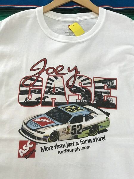 Joey Gase 52 ASC Racing Tシャツ ナスカー　ドライバー　アメリカ　ビンテージ　レーシング　世田谷ベース　企業　古着　アメカジ