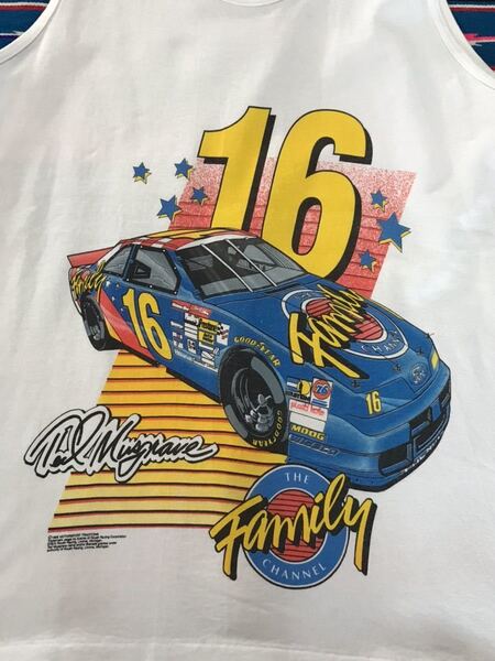 Ted Musgrave 16 タンクトップ ナスカー ストックカー アメリカ レーシング レース ビンテージ 世田谷ベース 古着 アメカジ