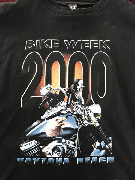 Bike Week 2000 Daytona Beach Tシャツ デイトナ　バイクウィーク　デイトナビーチ　ビンテージ　世田谷ベース　古着　アメカジ