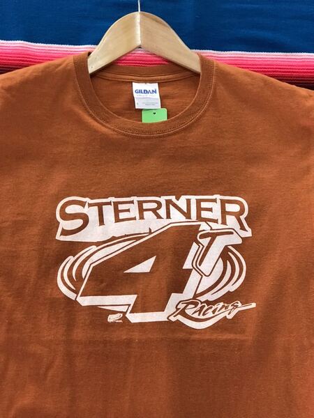 Sterner Racing 4t Tシャツ ダート スプリント カーレース アメリカ ビンテージ 世田谷ベース レーシング 企業 カンパニー 古着