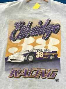 Ethridge Racing Tシャツ　ダートレース　ビンテージ　レーシング　レース　アメリカ　ビンテージ　世田谷ベース　古着　アメカジ