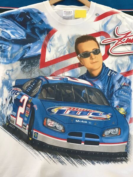 Kurt Busch Nascar Tシャツ ナスカー レーシング レース USA アメリカ ビンテージ 世田谷ベース 企業 カンパニー 古着 アメカジ