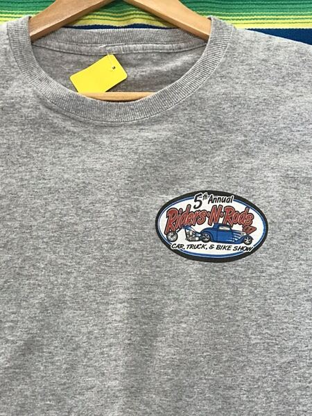 Riders N Rods'07 Tシャツ ライダーズ ロッド カーショー USA アメリカ ビンテージ 世田谷ベース 企業 カンパニー 古着 アメカジ