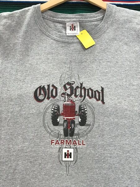 Farmall Old Schnol Tシャツ トラクター　企業　世田谷ベース　アメリカ　ビンテージ　カンパニー　オールドスクール　古着　アメカジ