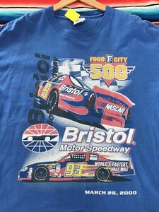 Food City 500 Tシャツ ナスカー　オーバル　レーシング　レース　ストックカー　アメリカ　ビンテージ　世田谷ベース　古着　アメカジ