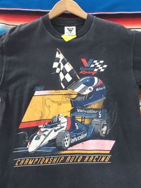 Valvoline Racing Tシャツ インディカー オイルメーカー USA レース レーシング ビンテージ 世田谷ベース 古着 企業 カンパニー