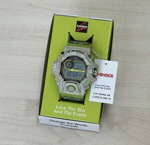 新品同様 CASIO G-SHOCK RANGEMAN レンジマン Love The Sea And The Earth 2019 アースウォッチ カカポ モチーフ GW-9404KJ-3JR 箱付き