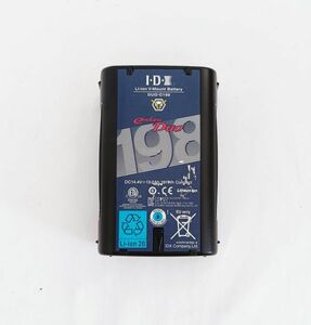 IDX DUO-C198 V mount battery 