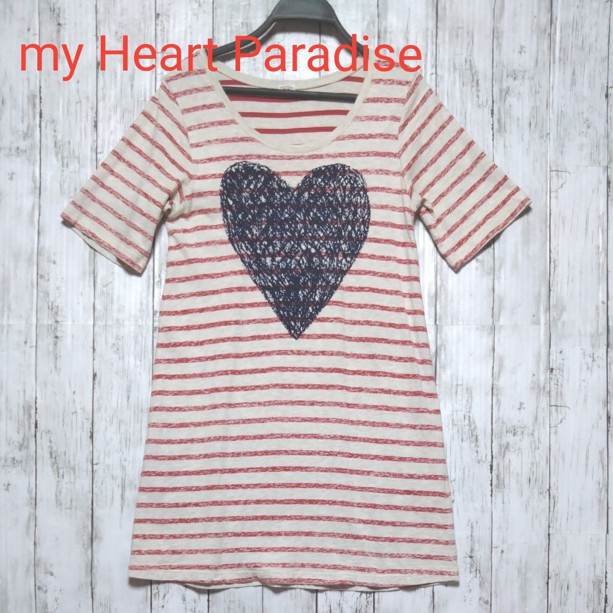 epine Heart &Broken heart sweat gray｜PayPayフリマ