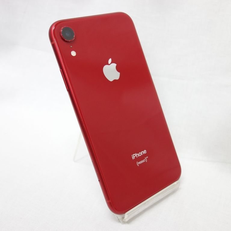 安心30日保証** SIMフリーiPhone XR 64GB レッドSoftbank NW利用制限