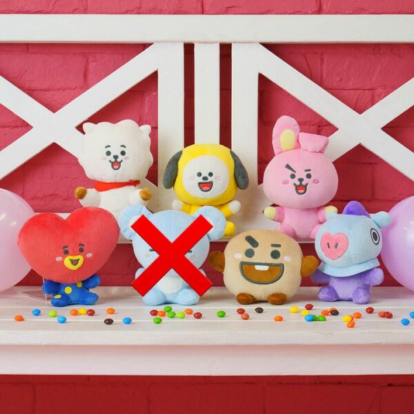 BT21 一番くじ stay with you ぬいぐるみ 6種 未使用 KOYAなし