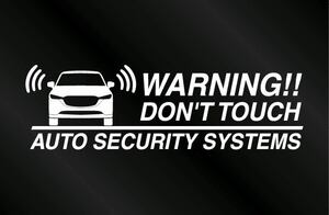 CX-5 KF for latter term security sticker 3 pieces set [ inside pasting type ]