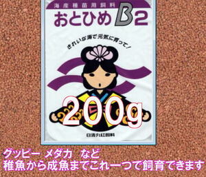 B2 おとひめ B-2 　200g　メダカ　グッピー　カラシンに最適！