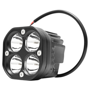 26W LED 6000K 作業灯 スポットライト ホワイト キューブ フォグライト オフロード ワークライト 補助灯 12V 24V