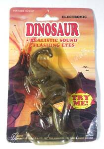 希少 ELECTRONIC DINOSAUR royal condor 恐竜 ブラキオサウルス フィギュア 音声・目が光る 未動作 輸入品 1992年製 レア ギミック