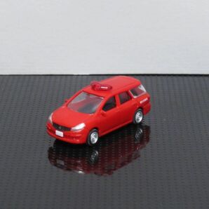 カーコレクション 第12弾R 日産 AD エキスパート 消防指令車 トミーテック カーコレ 1/150【全長約3cm程度】