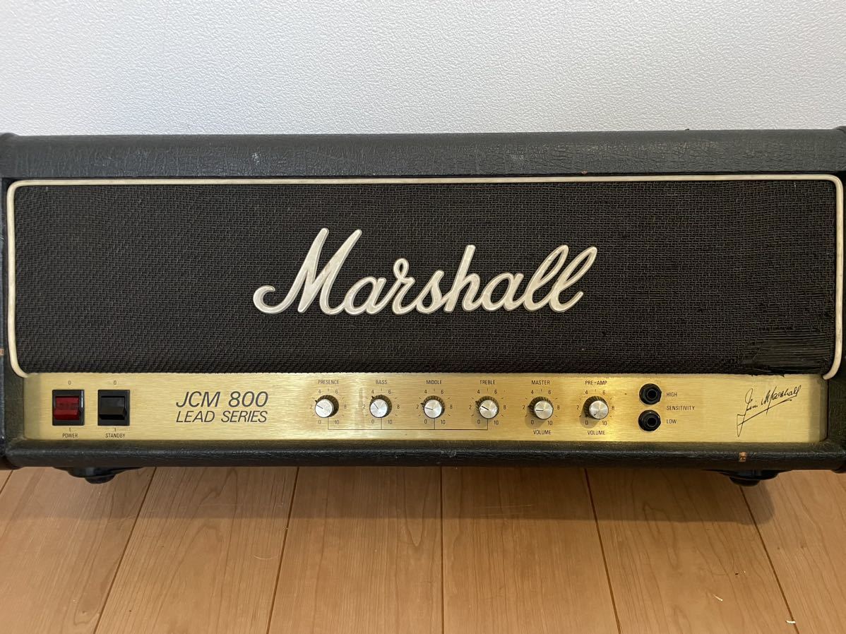 ヤフオク! -「marshall jcm 800」(ヘッド) (ギターアンプ)の落札相場