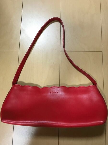 FURLA ショルダーバッグ　ハンドバック　本革　イタリア製　