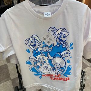 USJ 限定　マリオ　水に濡れると色が変わるTシャツ　キッズ　130サイズ