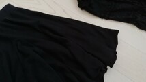 130 HusHusH キュロット スカート　2枚セット　黒 ブラック_画像4