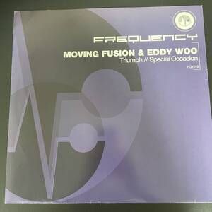 Moving Fusion & Eddy Woo - Triumph / Frequency FQY019 Ram Records, ドラムンベース,ドラムン,Drum&Bass,Drum'n'Bass,Jungle,レコード