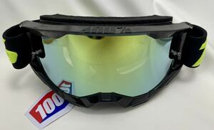 100% STRATA 2 Upsol Mirror Gold Lens new goods goggle 