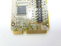 複数在庫★ IEI Technology MPCIE-UART-KIT01-R10 PCI Express Mini ボード★動作品（IC4）_画像4