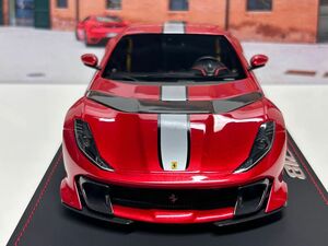 BBR 1/18 Ferrari 812 Competizione Rosso Imola P18207C フェラーリ