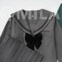 【期間限定セール中】Mサイズ　新品　長袖　制服　高校　レディース G/G_画像7