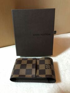 ★本物★新品未使用★LOUIS VUITTON ルイヴィトン★ダミエ★エテュイ・シガレット★タバコケース★保存箱有り★廃盤品★煙草