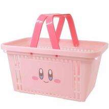 ★【未使用】星のカービィ★キャラバスケット 1個 小物入れ ピンク kirby_画像1