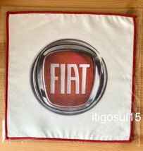 ★【未使用】フィアット FIAT★メガネ拭き マイクロファイバークロス 日本製★ノベルティ_画像1