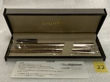 GianPini ジャンピニ 万年筆 ボールペン ピンクゴールド iridium イリジウム ドイツ製 未使用長期保管品 要インク交換 現状 ジャンクno.22_画像1