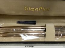 GianPini ジャンピニ 万年筆 ボールペン ピンクゴールド iridium イリジウム ドイツ製 未使用長期保管品 要インク交換 現状 ジャンクno.25_画像2