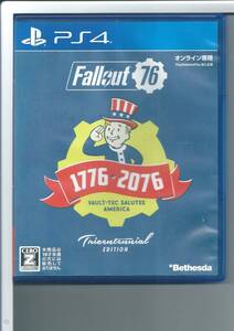 ☆PS4 Fallout 76 Tricentennial Edition (トライセンテニアルエディション) CEROレーティング「Z」