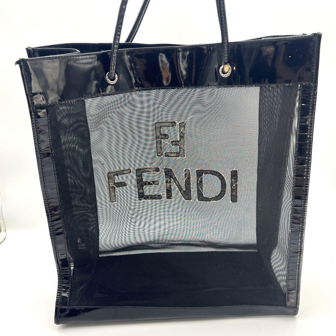 ヤフオク! -「fendi メッシュ バッグ」(トートバッグ) (かばん、バッグ