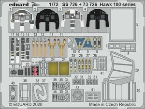 エデュアルド(73726) 1/72 BAe Hawk 100 series用エッチングパーツ(エアーフィックス用)