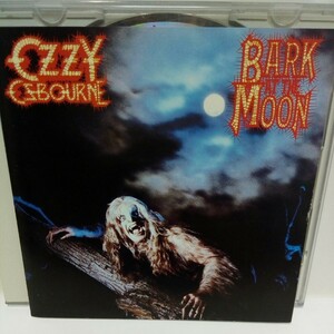 OZZY OSBOURNE「BARK AT THE MOON 月に吠える」国内盤 初期盤 25DP