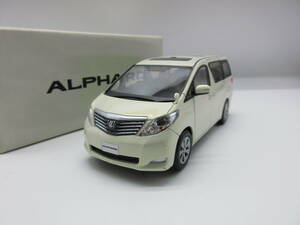 1/30 トヨタ アルファード ALPHARD 20系 前期 カラーサンプル 非売品 ミニカー　ゴールドパールクリスタルシャイン