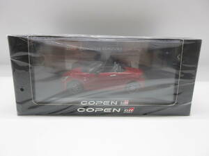 1/30 トヨタ 新型コペンGR スポーツ COPEN GR SPORT 非売品 カラーサンプル ミニカー マタドールレッドパール