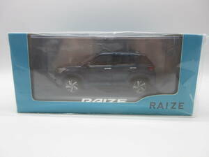 1/30 トヨタ 新型ライズ RAIZE ダイハツ ロッキー OEM 非売品 カラーサンプル ミニカー　レザーブルークリスタルシャイン