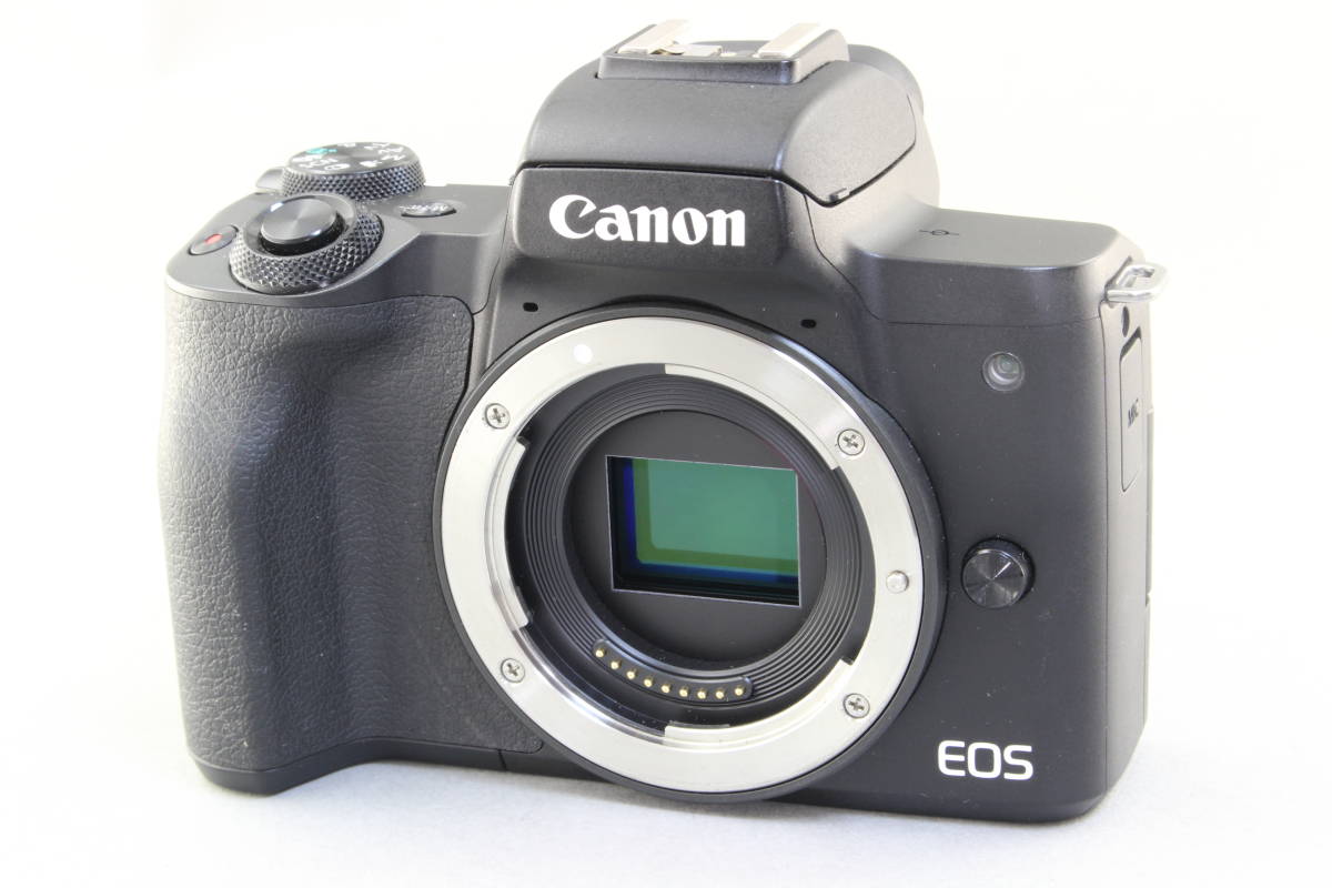 AB+ (良品) Canon キャノンEOS Kiss M2 ブラックボディ初期不良返品