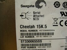 ▽SEAGATE ST3300655SS 300GB SAS 15krpm 16MB 3.5型 内蔵HDD 中古 Cheetah 15K.5 NEC N8150-226_画像3