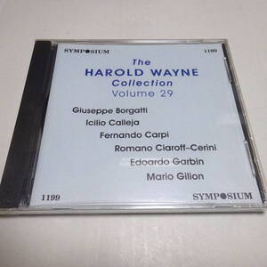 未開封/英Symposium「The Harold Wayne Collection 29(オペラ・アリア集)」ボルガッティ/カレヤ/カルピ/ガルビン/ジリオン/SYMP1199